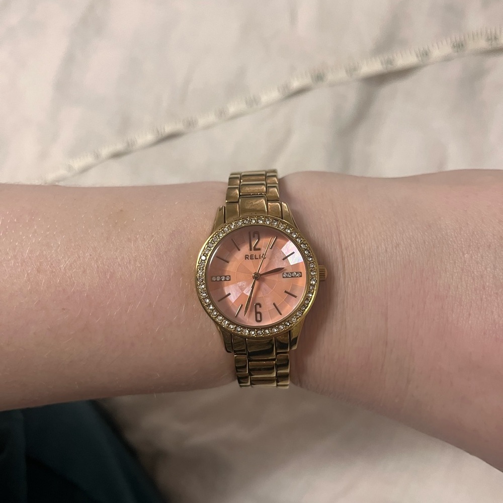 Relic Rose Gold Watch